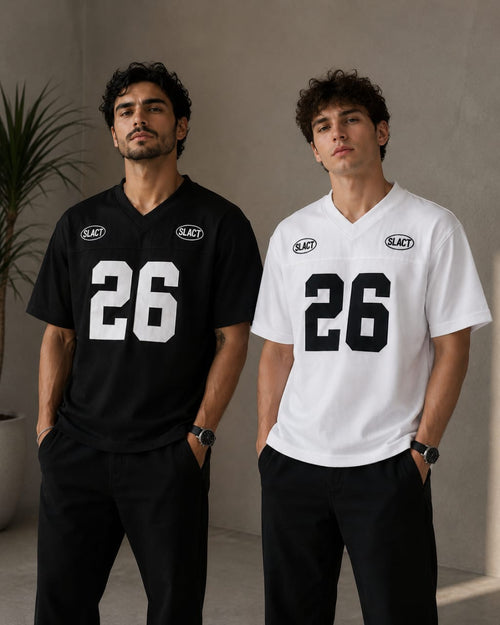 70% Cotton Oversized Knitted T-Shirt