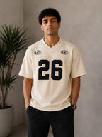 70% Cotton Oversized Knitted T-Shirt