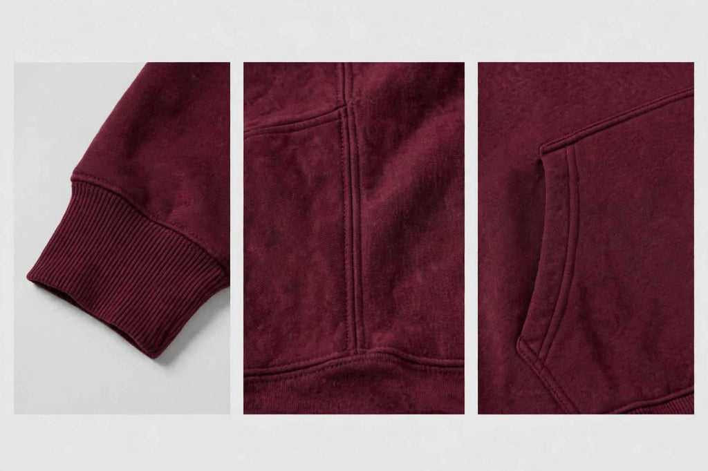 Burgundy Oversized Hoodie