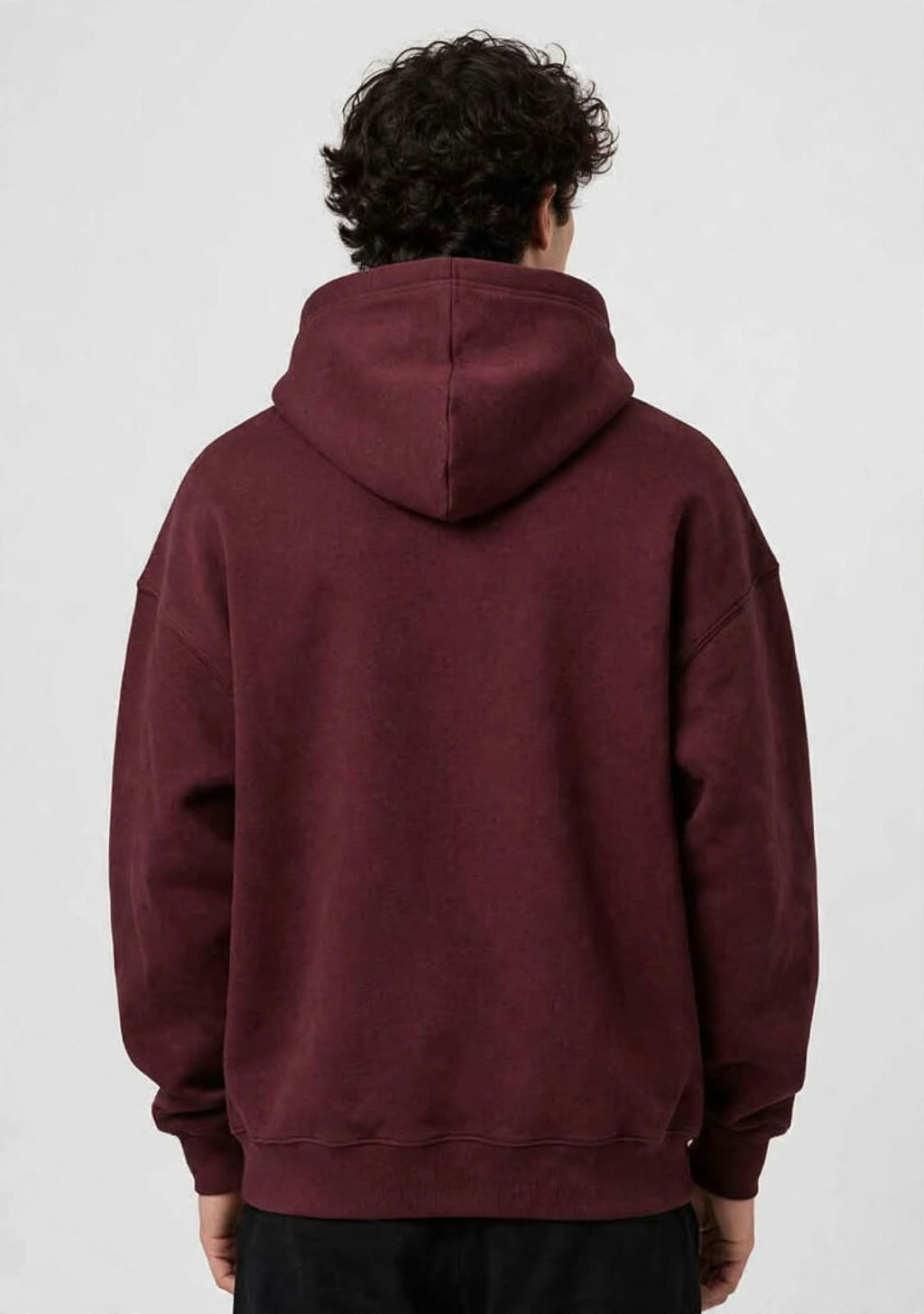 Burgundy Oversized Hoodie