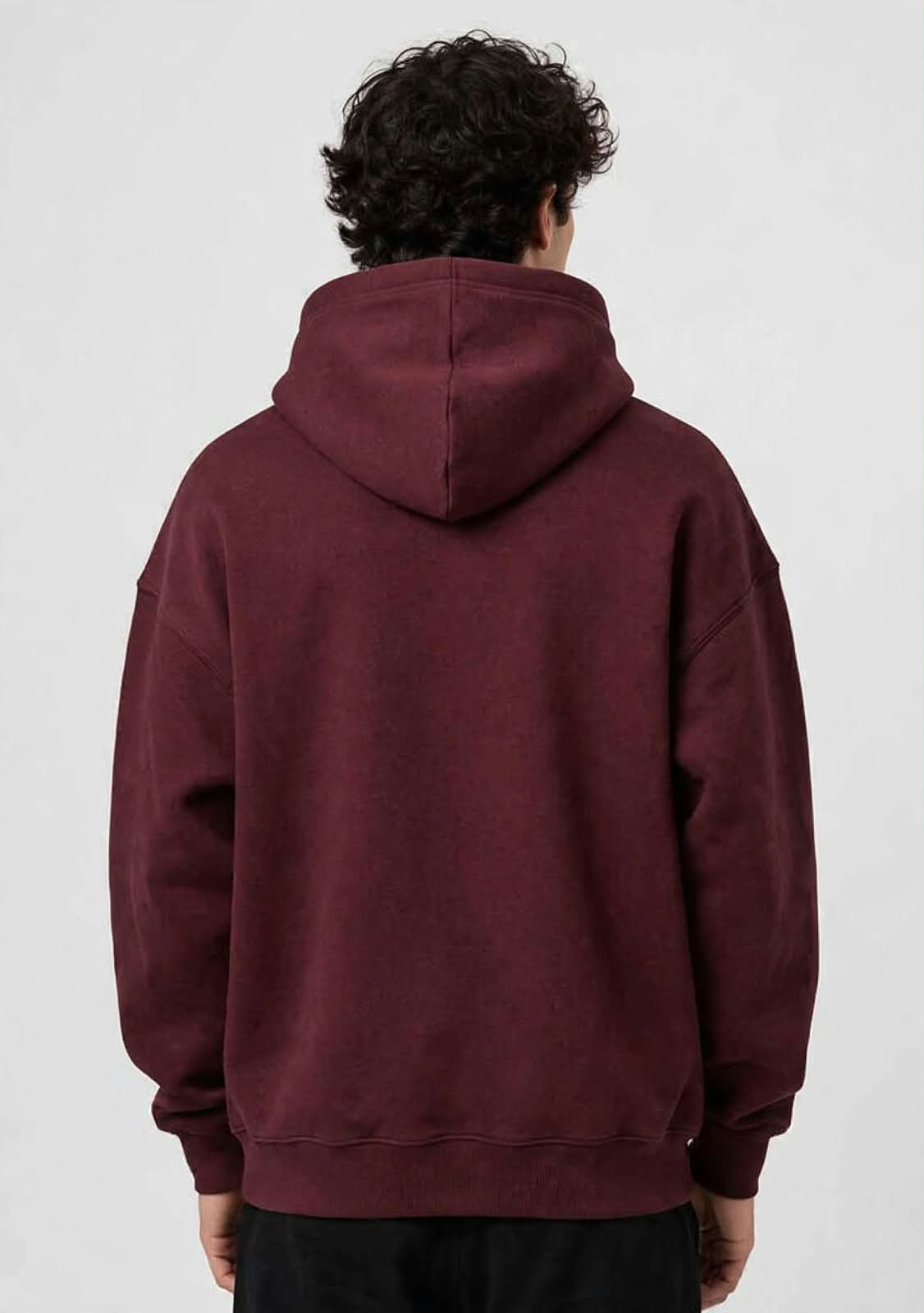 Burgundy Oversized Hoodie