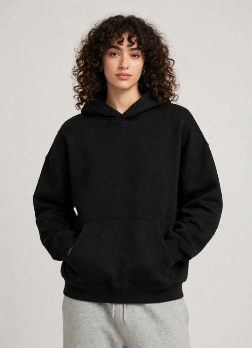 Black Oversized Hoodie