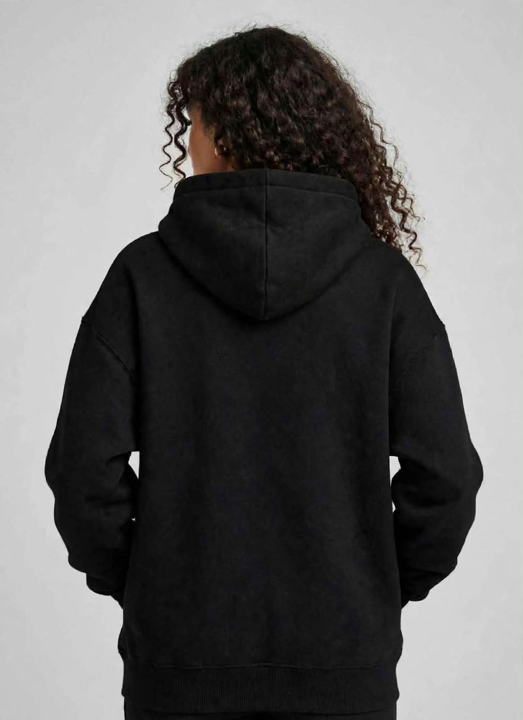 Black Oversized Hoodie