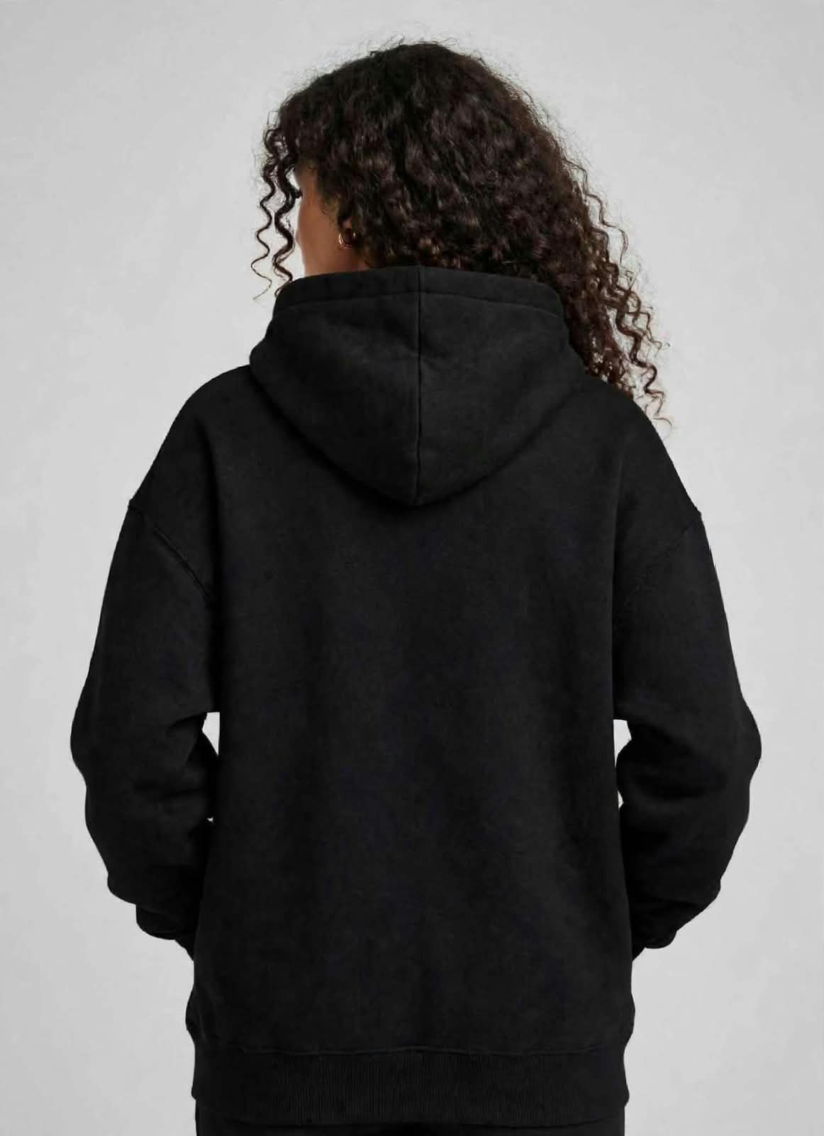 Black Oversized Hoodie
