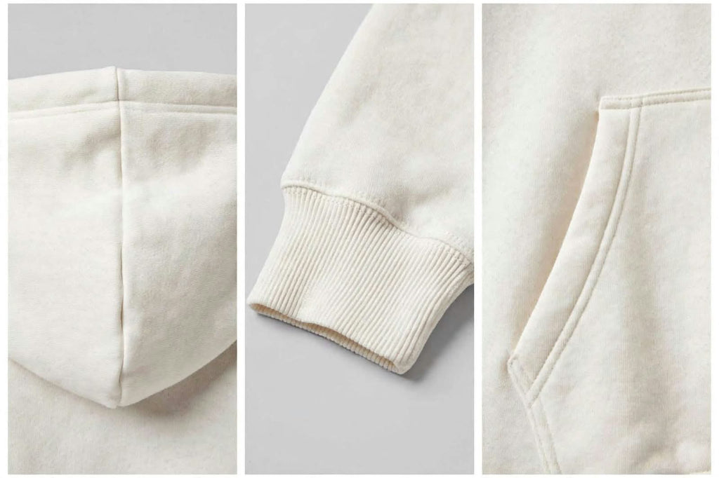 White Oversized Hoodie